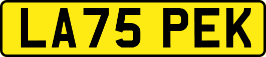 LA75PEK