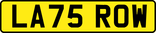 LA75ROW