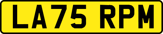LA75RPM