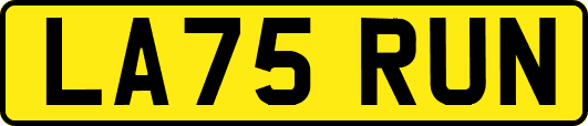 LA75RUN