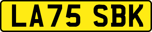 LA75SBK
