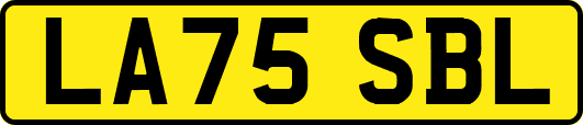 LA75SBL
