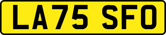 LA75SFO