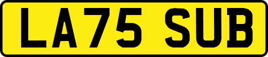 LA75SUB