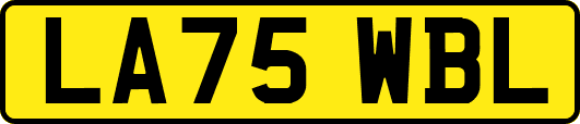 LA75WBL