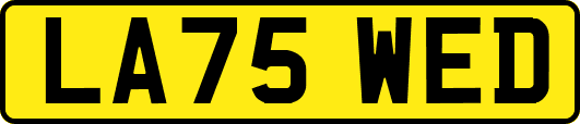 LA75WED