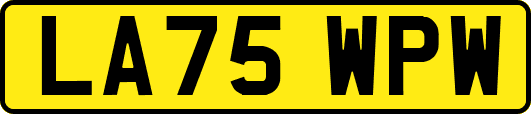 LA75WPW