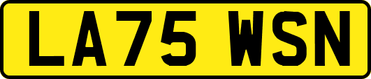 LA75WSN