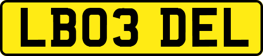 LB03DEL