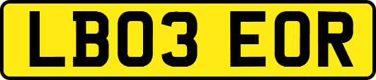 LB03EOR