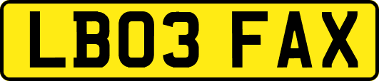 LB03FAX