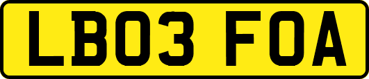 LB03FOA