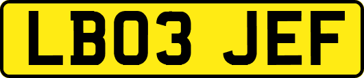 LB03JEF