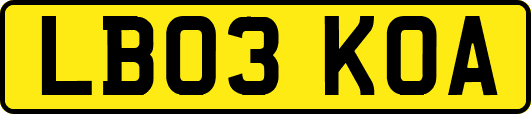 LB03KOA