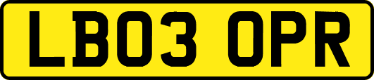 LB03OPR