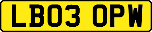 LB03OPW