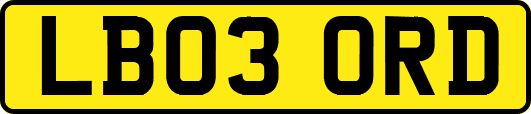 LB03ORD