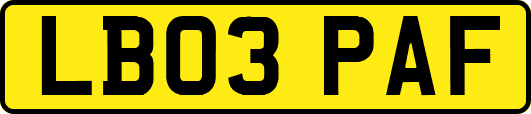 LB03PAF