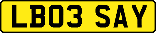 LB03SAY
