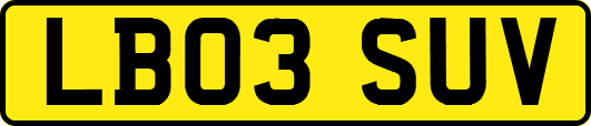 LB03SUV