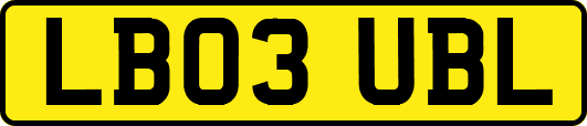 LB03UBL