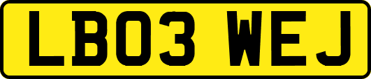 LB03WEJ