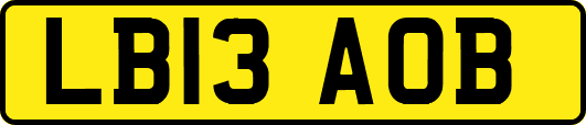 LB13AOB