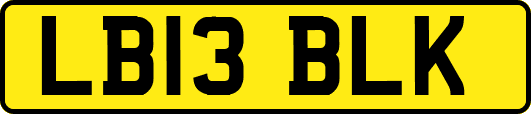 LB13BLK