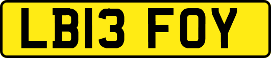 LB13FOY
