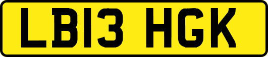 LB13HGK