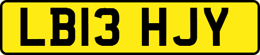 LB13HJY