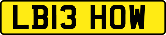 LB13HOW