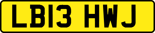 LB13HWJ