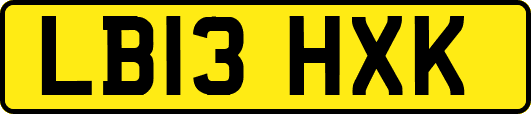 LB13HXK