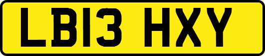 LB13HXY