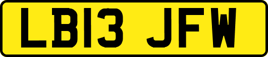 LB13JFW