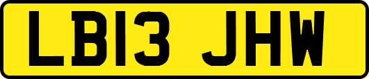LB13JHW