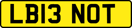 LB13NOT