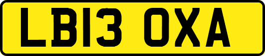 LB13OXA