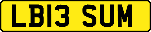 LB13SUM