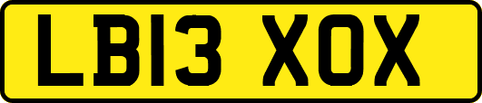 LB13XOX