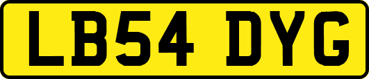 LB54DYG
