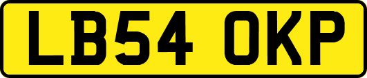 LB54OKP