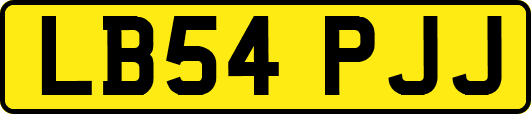LB54PJJ