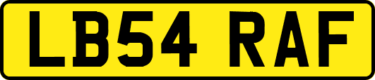 LB54RAF
