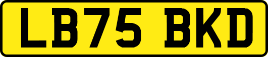 LB75BKD