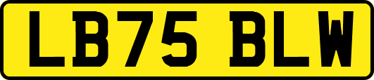 LB75BLW