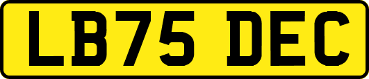 LB75DEC