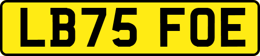 LB75FOE