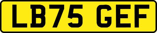 LB75GEF